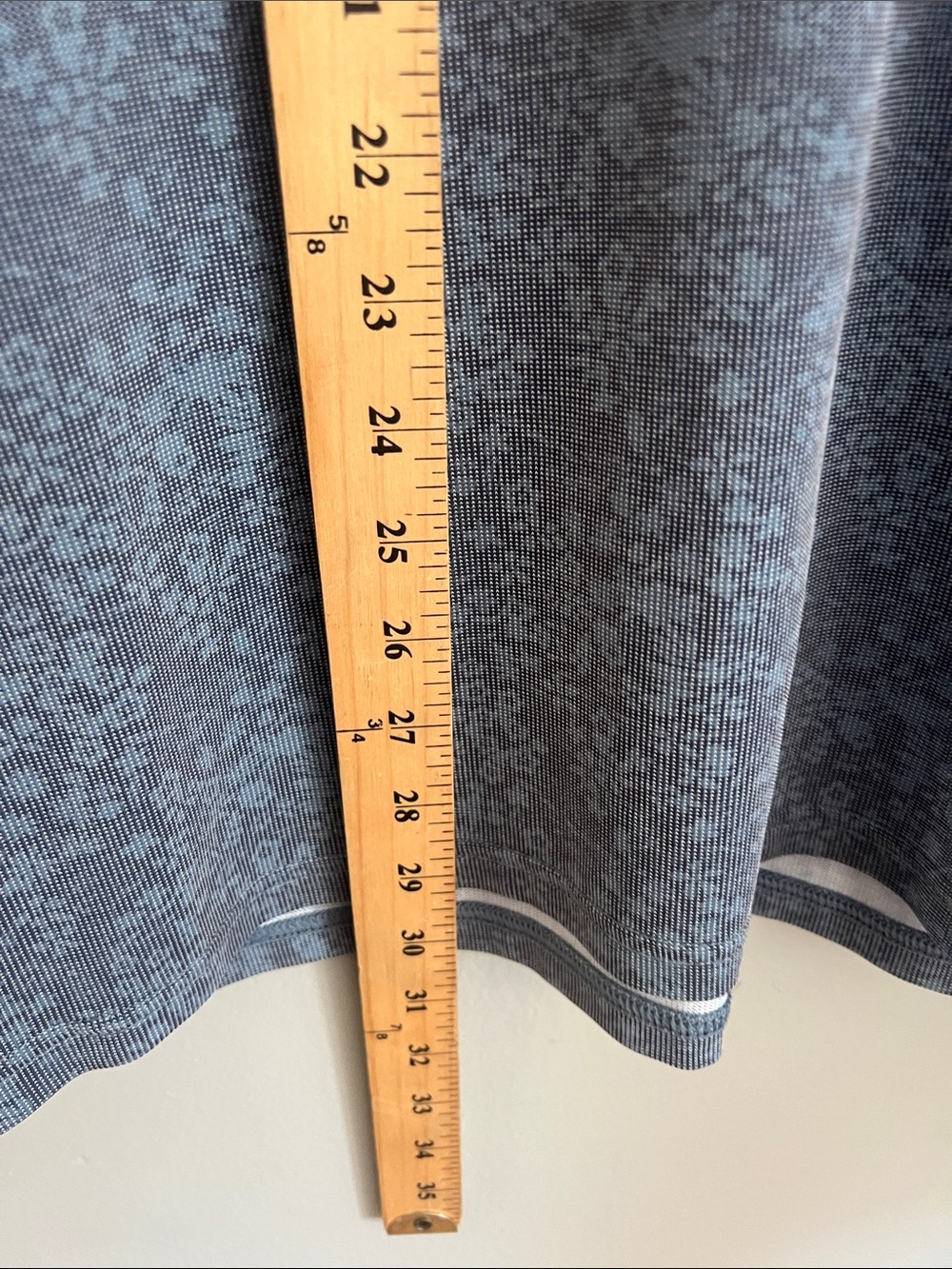 RHÔNE Blue Floral Polo Shirt XL - Picture 5 of 6